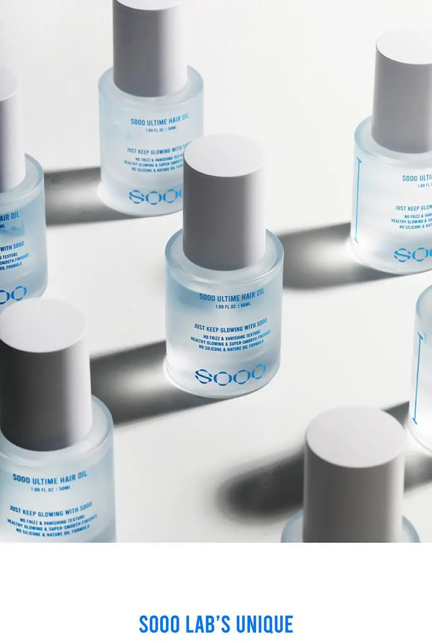 [무실리콘/극손상모 케어] SOOO 얼팀 헤어 오일 50ml (고보습 립밤 성분 추출) 상세페이지 8